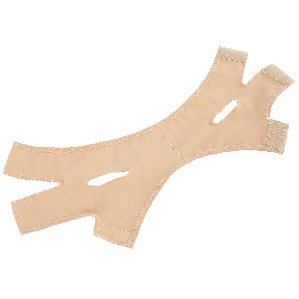 Маска для лица подтяжка Тонкая Повязка похудения форма ремня уменьшение