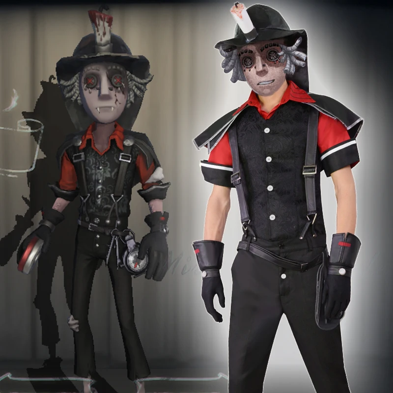 

Game Identity V Cosplay Costumes Survivor Norton Campbell Prospector Cosplay Costume Wanderer Skin Uniforms Clothes Suits Cos