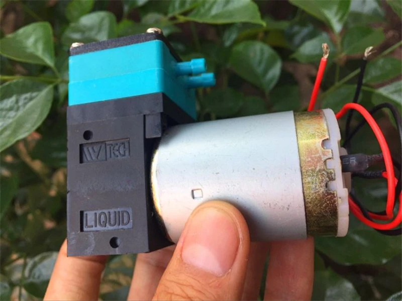 

5W 1bar lift 2m 555mL/m DC24V Micro small flow Water pump Pressure pump High self priming pump