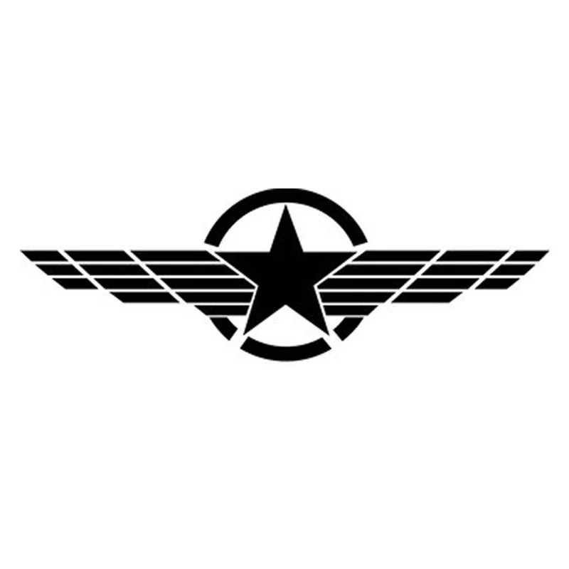 

Funny Creative Pentagram WWII Front Hood Car Sticker Decorative Affixed Reflective Military Standard Vinyl Decal
