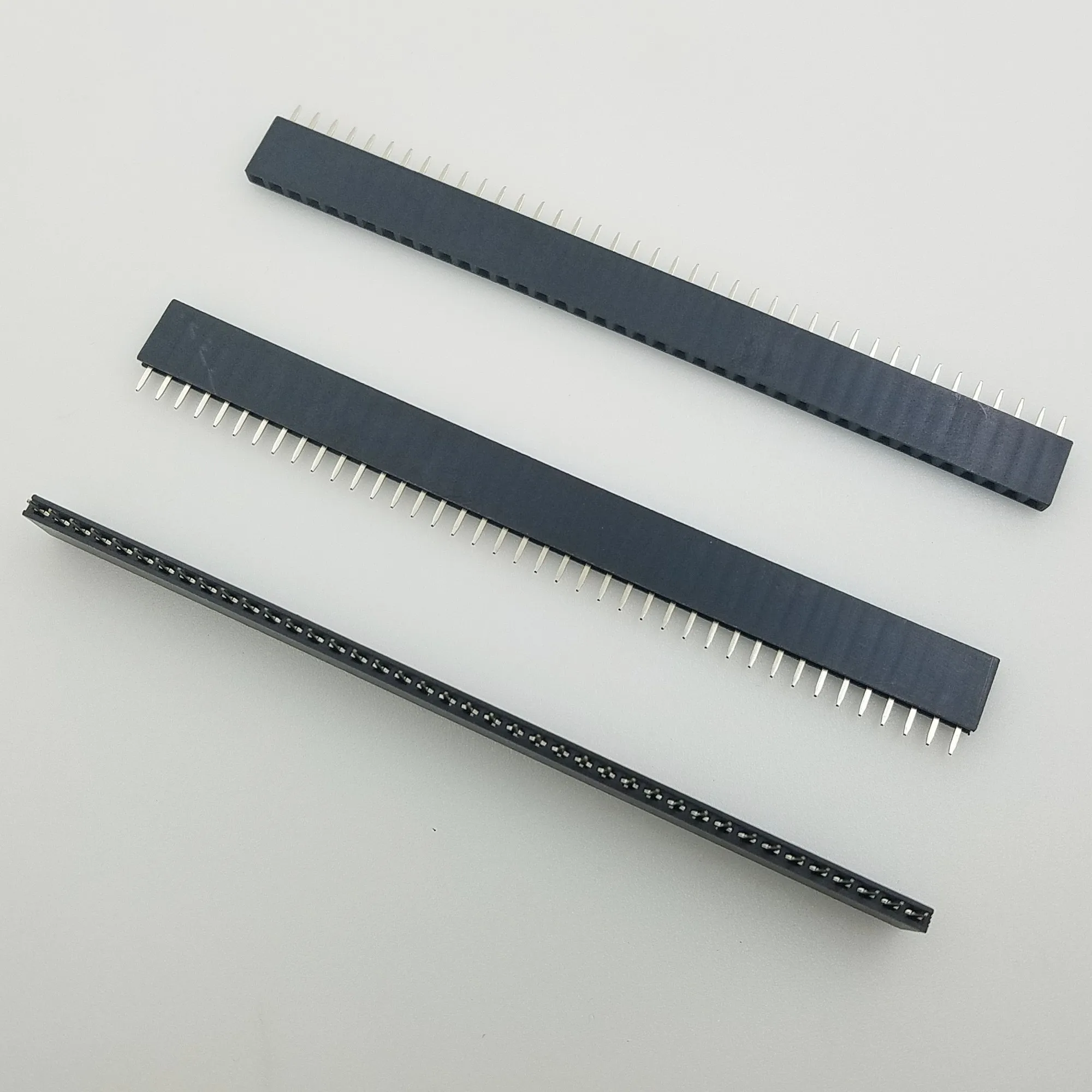 

10PCS x 1*40 2*40 40Pin 2.54mm Single Row Straight Male & Female Pin Header ROHS Gold-plated