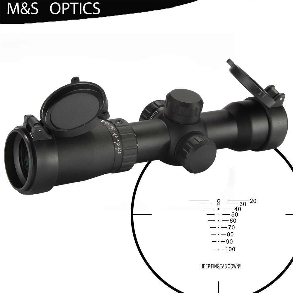 

Mini Crossbow Shooting Sight 1.5-5X32 IRG Optics Range finder Reticle Hunting Riflescope Red Green Illuminated Scope For PCP Gun