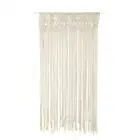 Тканые настенные подвесные большие гобелены из хлопчатобумажной пряжи, вязаные дверные занавески для свадебной вечеринки, богемное украшение для дома, задние дверные занавески