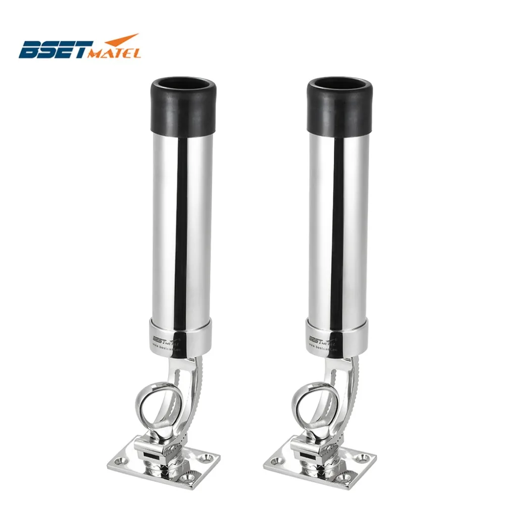 2 шт./лот регулируемый съемный держатель для удочки из нержавеющей стали 316|Зажимы