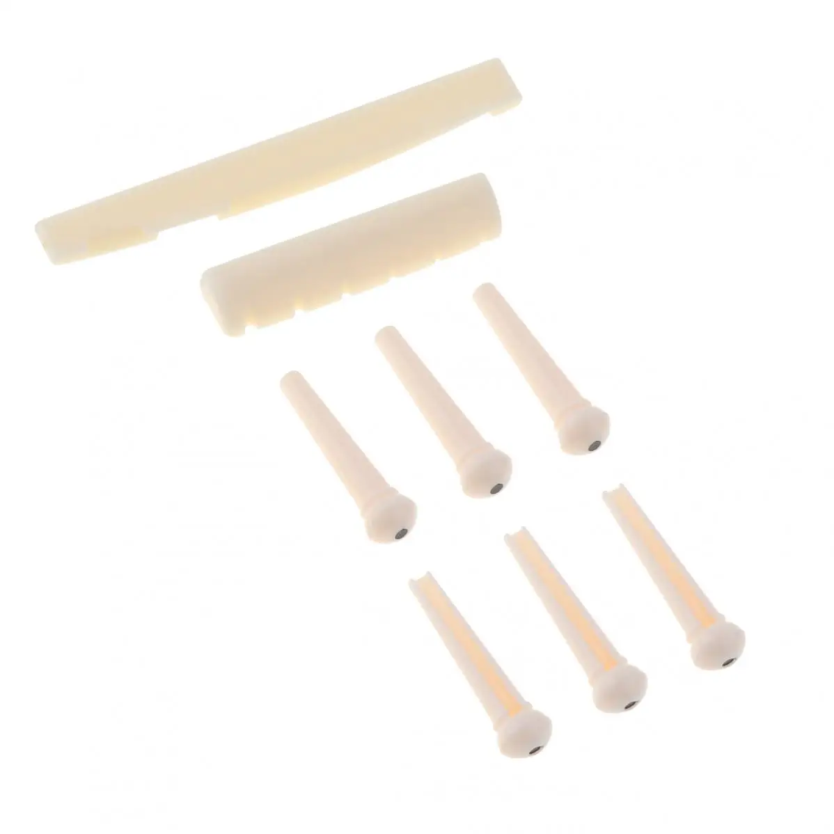 

1 Set Rosewood Acoustic Guitar Bridge + Bridge Pins / Saddle / Nut Saddles Guitar Parts for 40 41 Inch Acoustic Folk Guitar