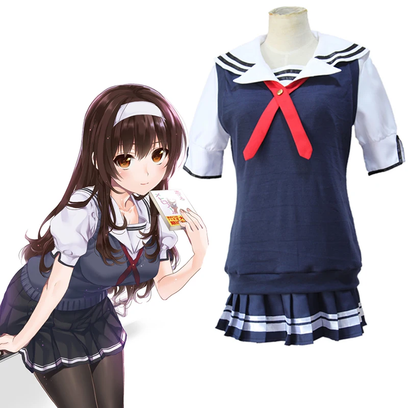 

Anime Saekano How To Raise A Boring Girlfriend Cosplay Costumes Utaha Kasumigaoka Cosplay Costume Saenai Heroine No Sodatekata