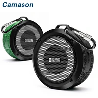 camason wireless bluetooth speaker subwoofer outdoor portable waterproof boombox stereo sound box quality with mic
