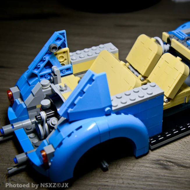 Самая низкая цена Volkswagen T1 Camper Van James Bond Aston Martin DB5 Forded Mustanged строительные блоки кирпичи игрушки