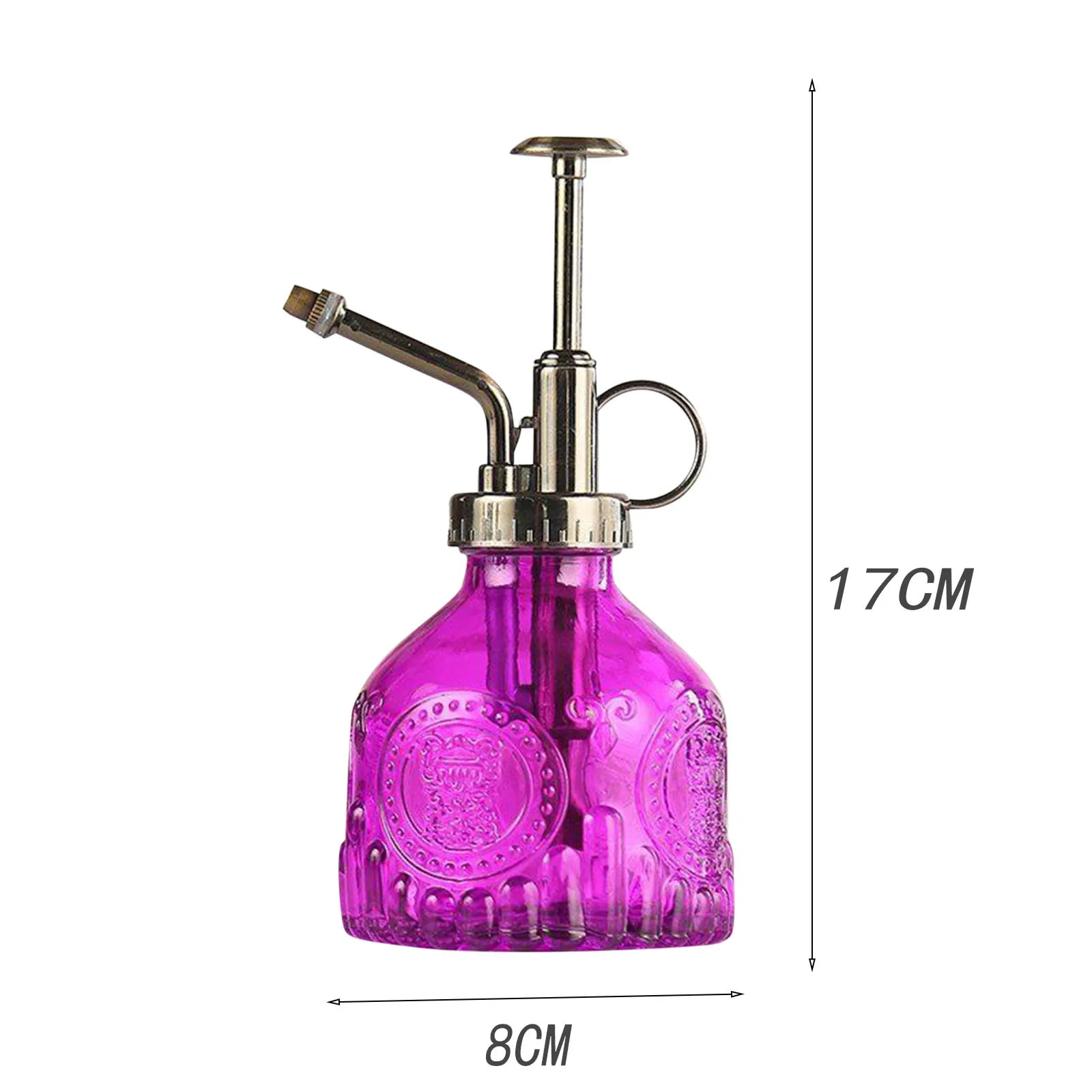 Plant Mister Glass Watering Spray Bottle Can Retro High-atomization Nozzle Sealed Leak-proof For Garden Plants Flower | Дом и сад