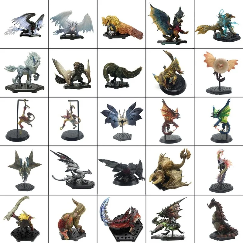 Монстр Хантер мировая игра ПВХ модели горячий Дракон экшн фигурка раталос гор