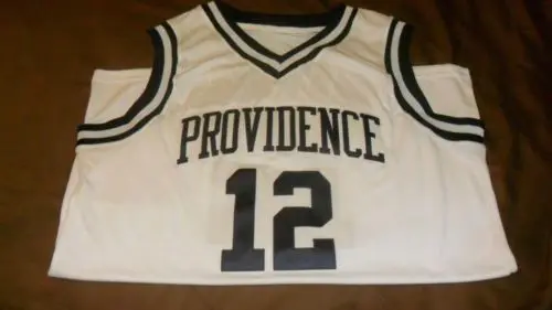 

#12 God Shammgod Providence Black White Basketball Jersey Mens Stitched Custom Any Number Name