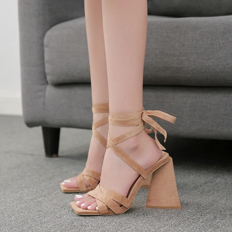 Женские туфли на высоком каблуке шпильке с квадратным носком|Женские туфли| |