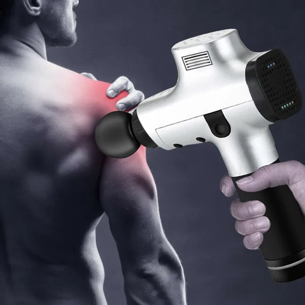 Пистолет для массажа мышц массажер глубоких тканей терапевтический пистолет