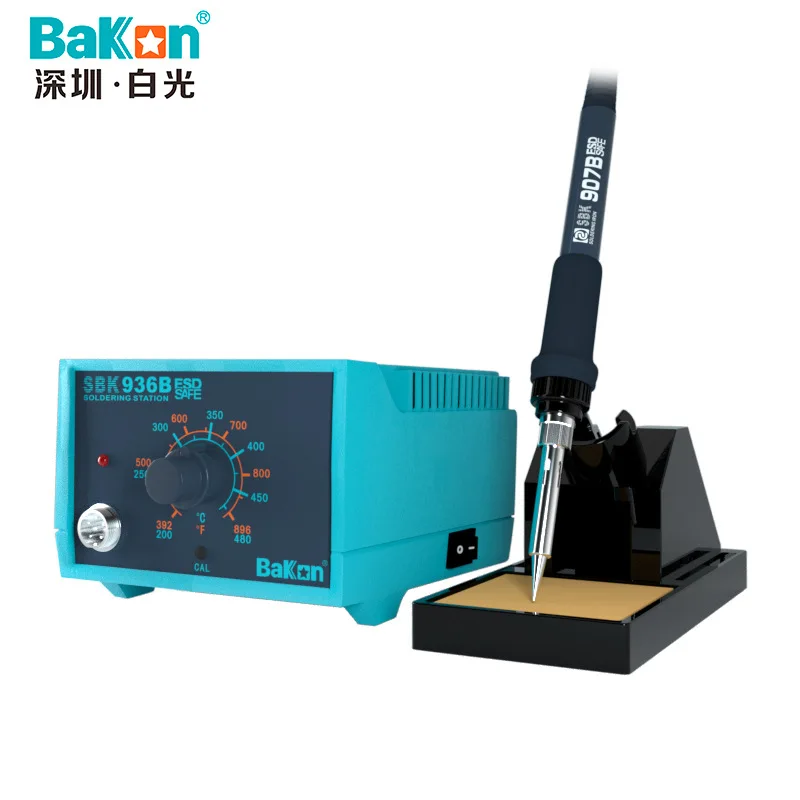 

Электрический паяльник SBK936B, Настольная паяльная станция с керамическим сердечником и регулируемой температурой, 65 Вт