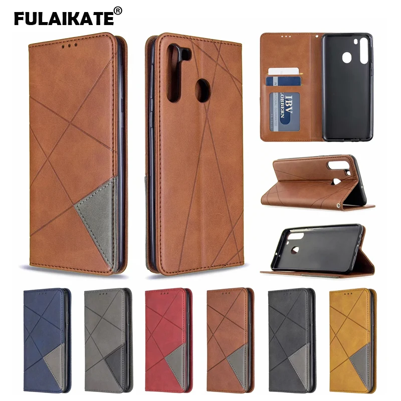 FULAIKATE призматический матовый флип-чехол для Samsung Galaxy S11 Plus Note 10 Pro Бизнес-чехол A10E A70