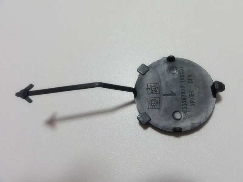 1 шт. крышка переднего бампера прицепа Буксировочного Крюка Крышка для Peugeot