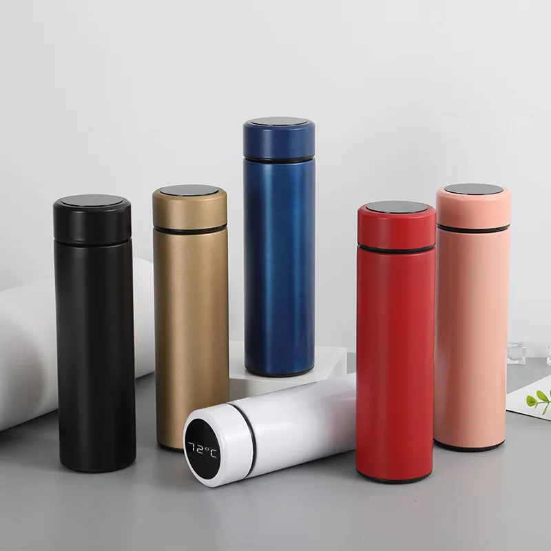 Умная бутылка для воды с ЖК дисплеем 450 мл|Вакуумные фляги и термосы| |