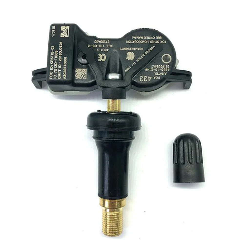 

4pcs TPMS Tire Pressure Monitor System 433 MHZ Sensor 68313387AB for Jeep Renegade for Chrysler 200 Pacifica 2016 2017 2018