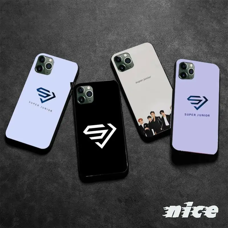 

Super Junior Kpop Phone Case for iphone etui 11 12 pro se2 max xr xs x 7 8 6s 5s plus mini smart Fundas Coque Cover