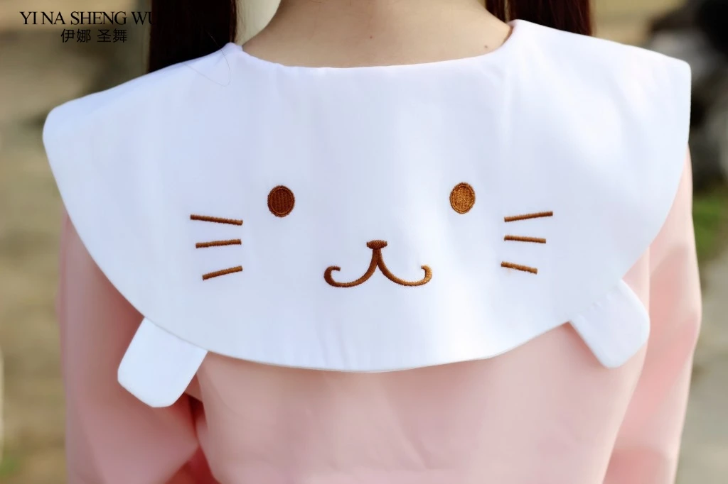 Свет сакуры розово-голубая японская школьная форма юбка костюм моряка униформа