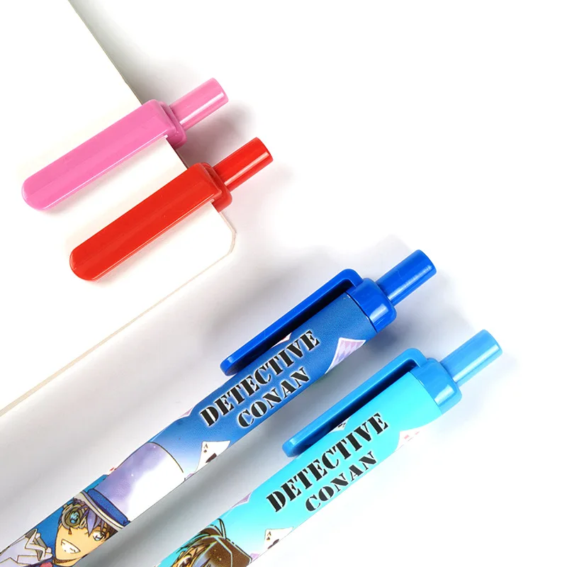 4 шт./компл. японская цветная гелевая ручка CRUX Detective Conan ограниченная Длина 0 5