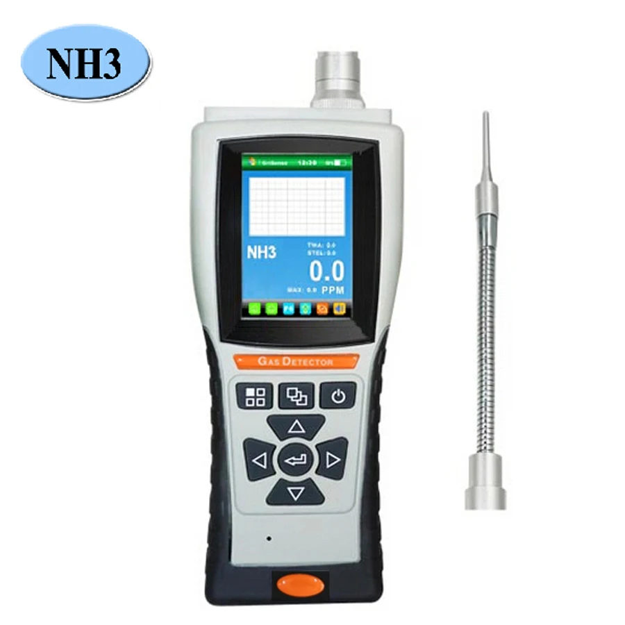 NH3 0 100/200/1000/5000/10k ppm дополнительный детектор газа токсичный газ утечек анализатор
