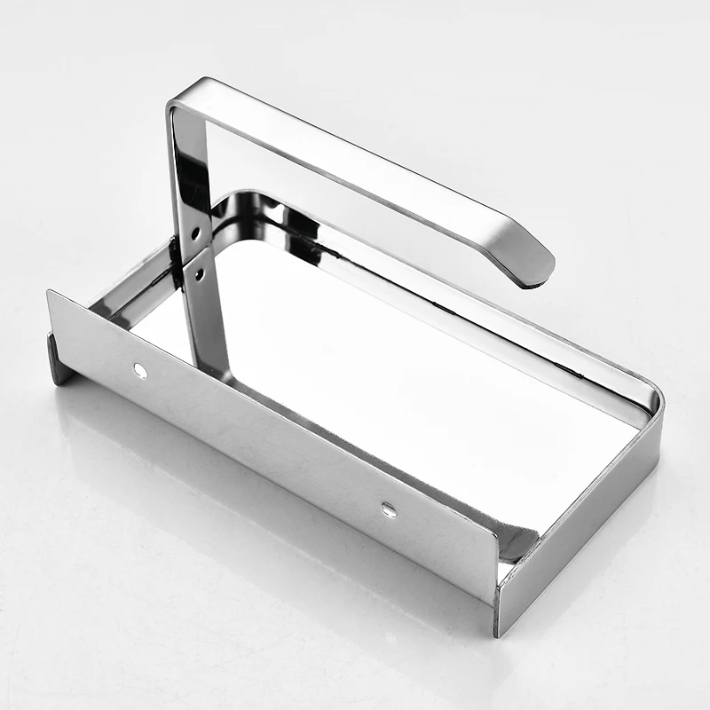 Держатель для туалетной бумаги с полкой держатель рулона из нержавеющей стали