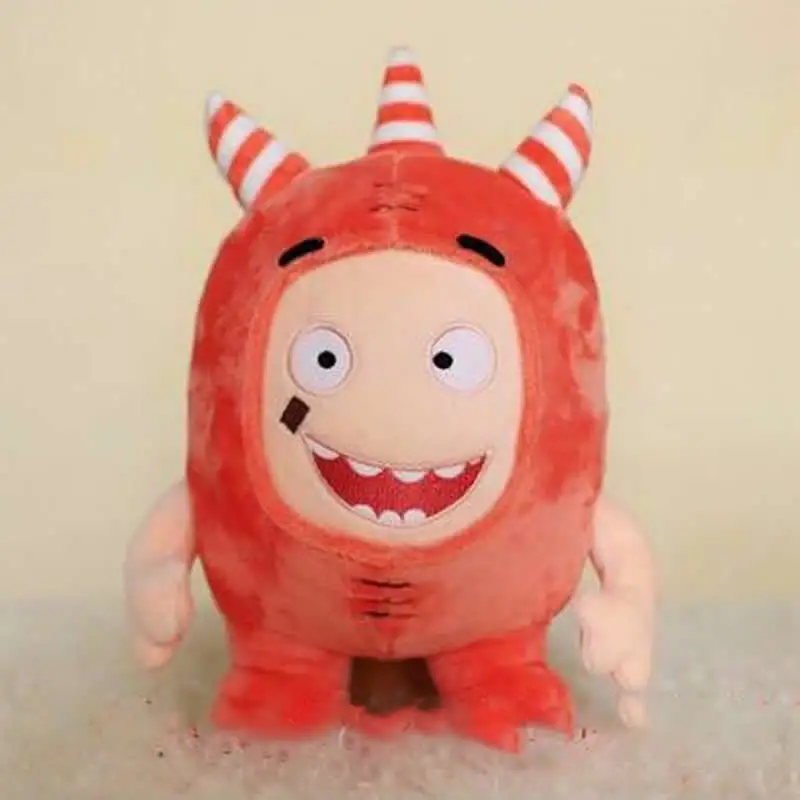 35 см Oddbods Newt Buuble Pogo Zee Jeff Fuse Slick плюшевые куклы мягкие игрушки для детей