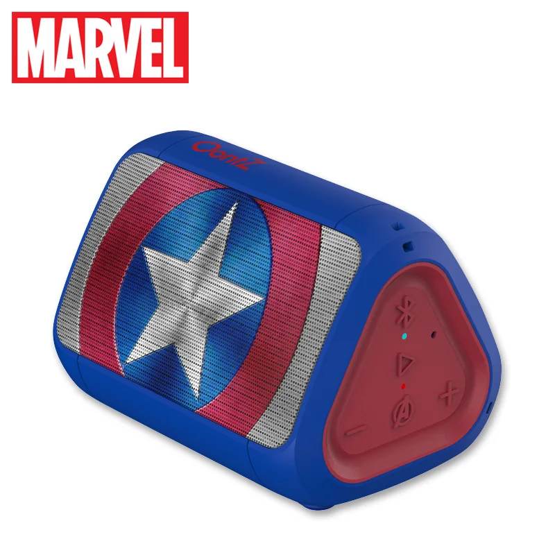 Оригинальный TWS стерео динамик с сертификатом Marvel Bluetooth Капитан Америка