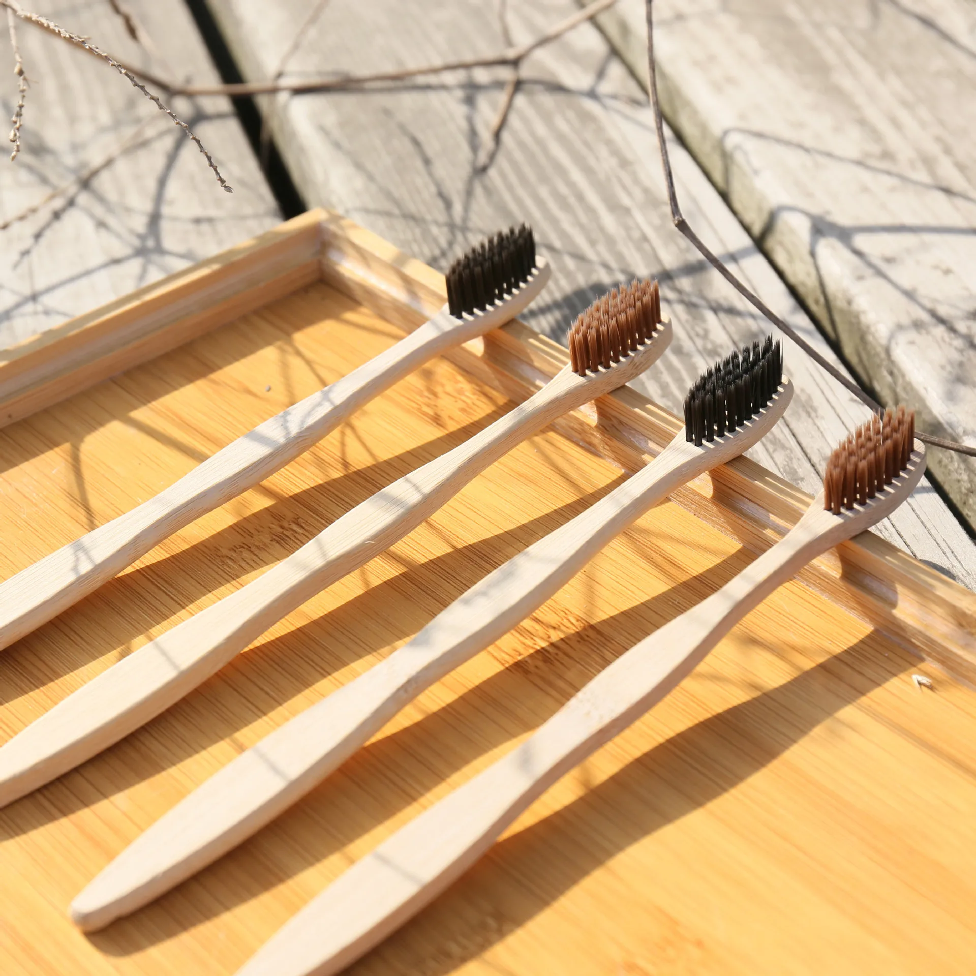 10PCS Colorful Toothbrush Crank Handle Natural Bamboo Tooth Brush Set Soft Bristle Charcoal Teeth Eco Bamboo зубная щетка
10PCS Colorful Toothbrush Crank Handle Natural Bamboo Tooth Brush Set Soft Bristle Charcoal Teeth Eco Bamboo зубная щетка