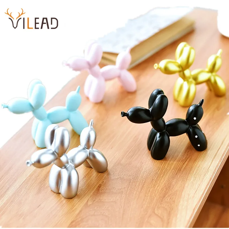 VILEAD 9 см полимерные шары фигурки собак креативное украшение искусственная