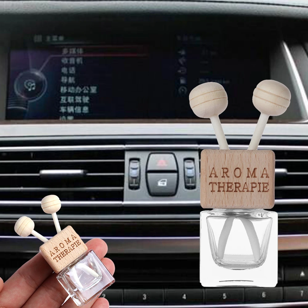 Автомобильный освежитель воздуха стеклянная бутылка без жидкости автомобильный