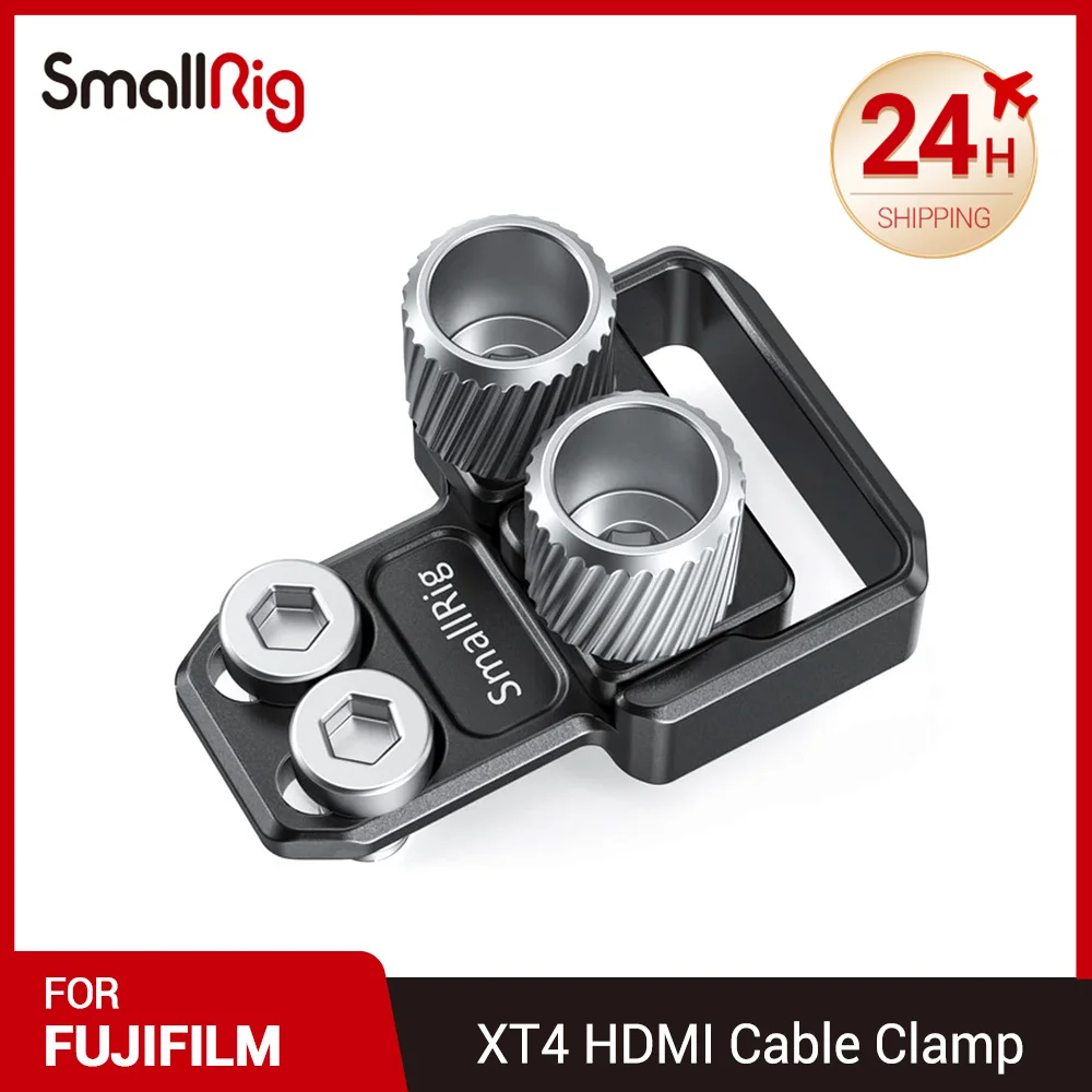 

SmallRig Cable Clamp for FUJIFILM XT4 Camera Cage and USB Type-C Cable Clamp for FUJIFILM X-T4 Cages DSLR Camera Clamp 2809
