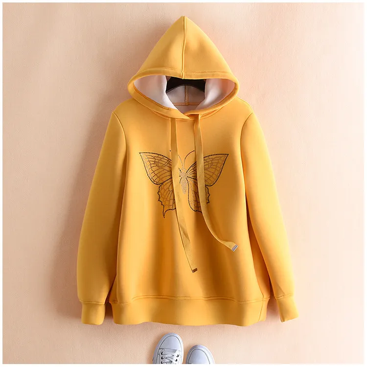 

New European and American popular long sleeve casual women's soft Hoodie