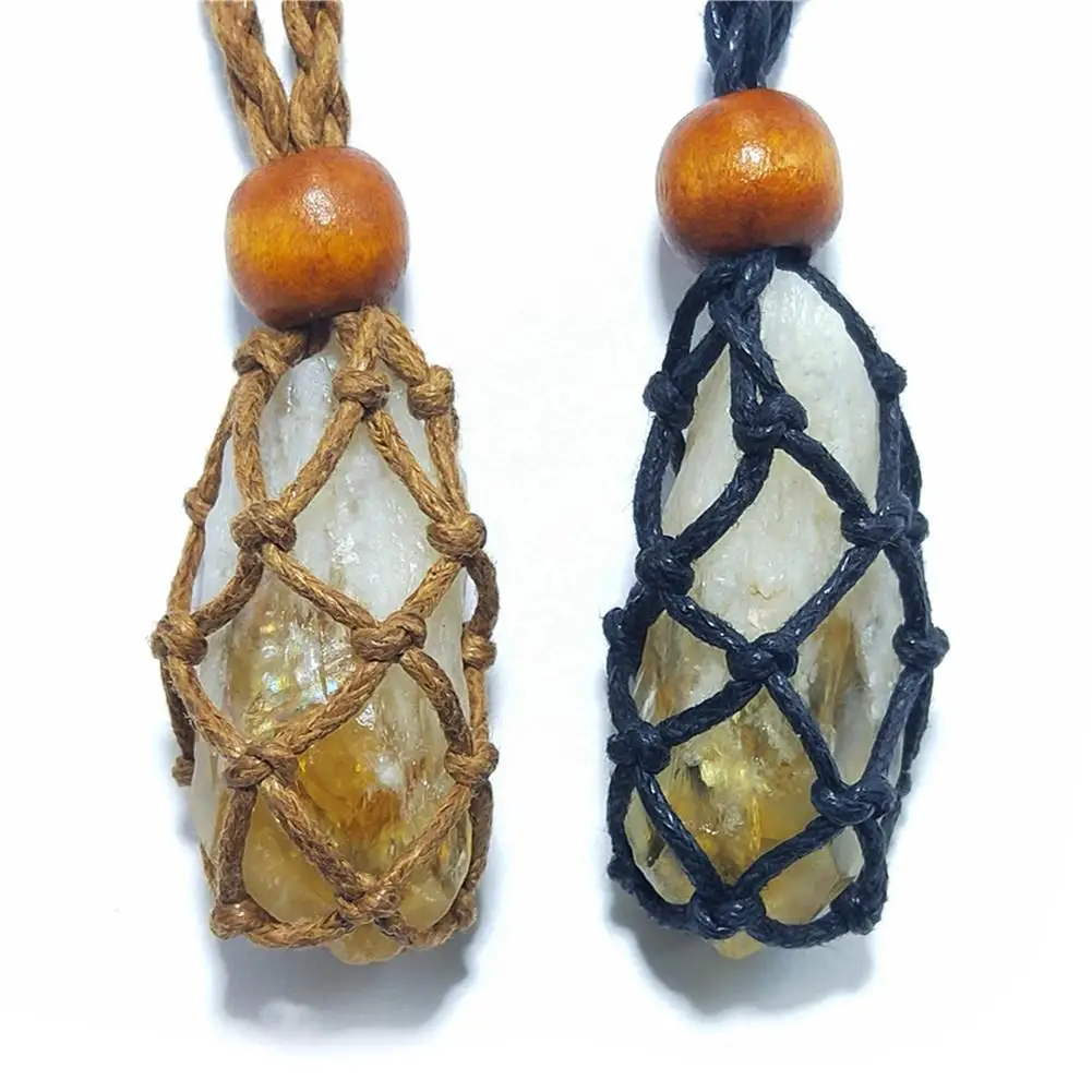 1 шт. кулон из натурального цитрина чистого камня с желтым кварцевым кристаллом