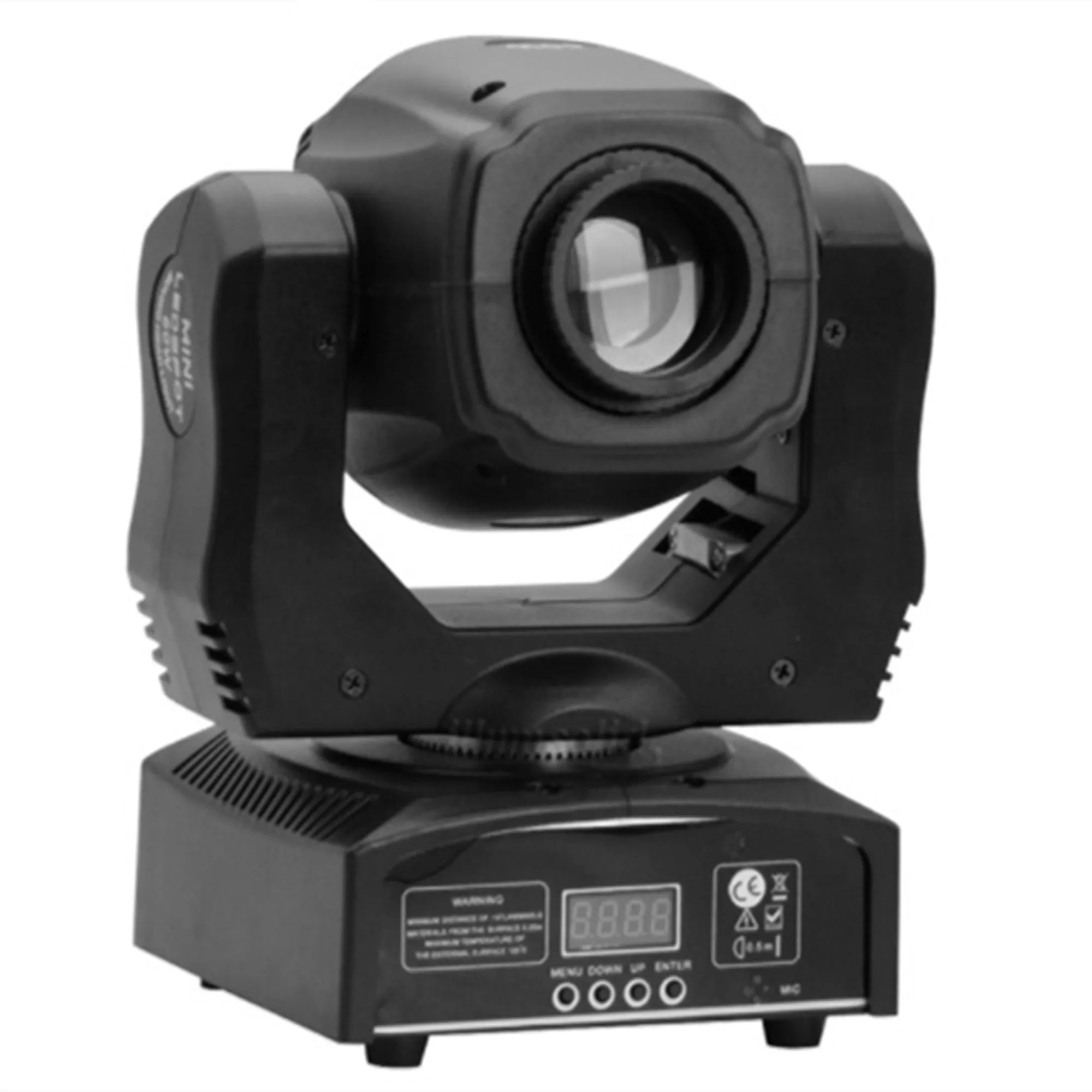 

The New led 60w moving head light mini spot dj lights of high quality with 3-facet prism 7 gobos dmx-512 for stage party lig