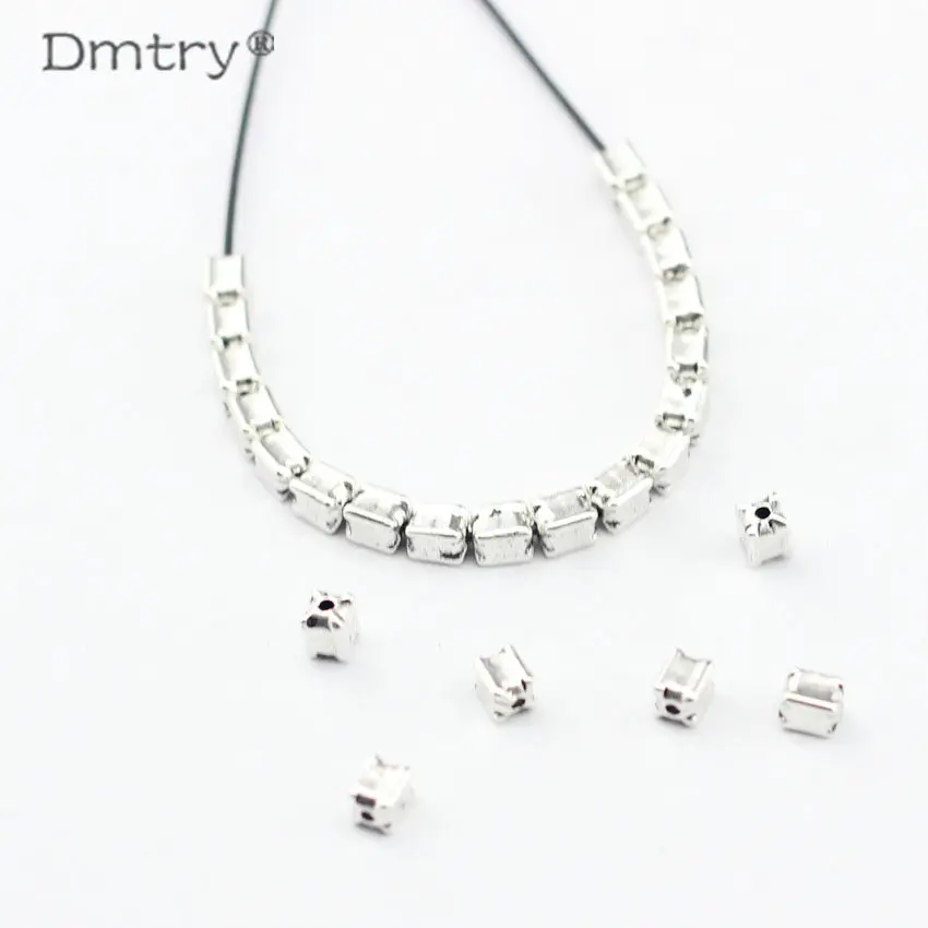 Dmtry 50 г/лот 2020 оптовая продажа модное Изготовление DIY ожерелье браслет Квадратные