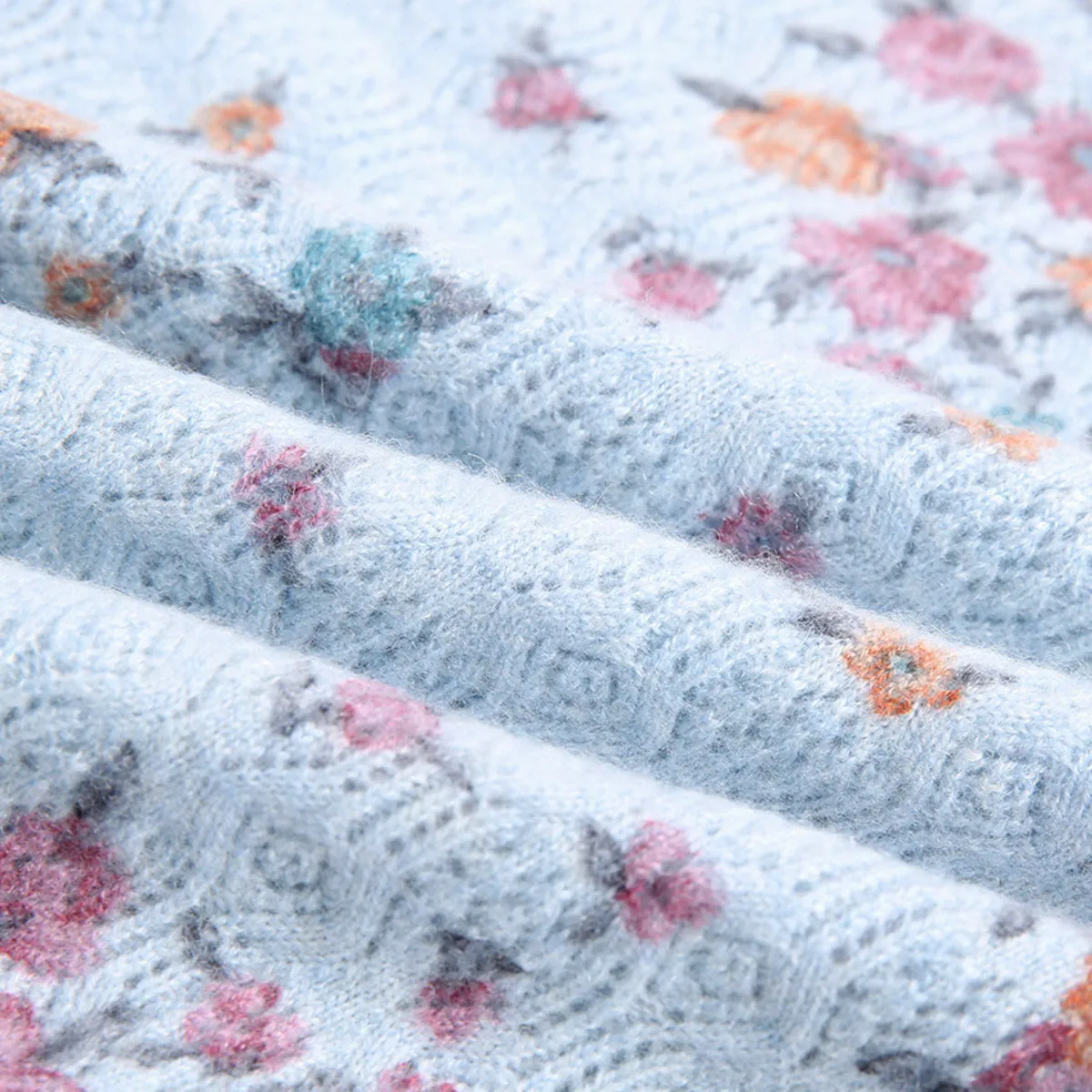 

masigoch luxury autumn winter new styles 100% cashmere chic print sweaters women