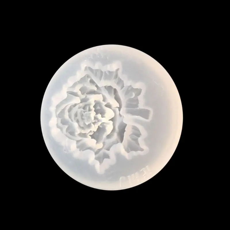 

4Pcs Flower Epoxy Resin Mold Kits Camellia Sunflower Rose Mold Jewelry Making
