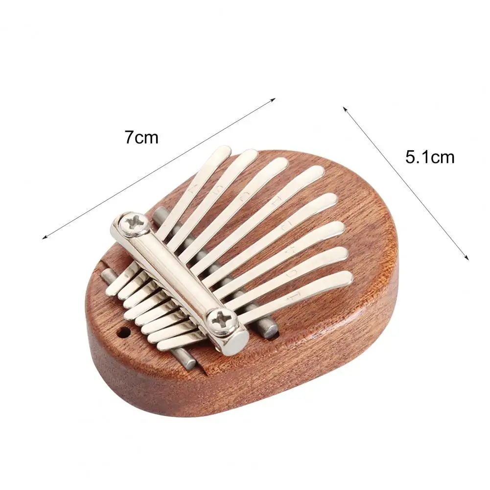 Newest Mini Kalimba 8 Keys Thumb Piano Great Sound Finger Keyboard Musical Instrument Wooden Finger Musical Instrument Present enlarge