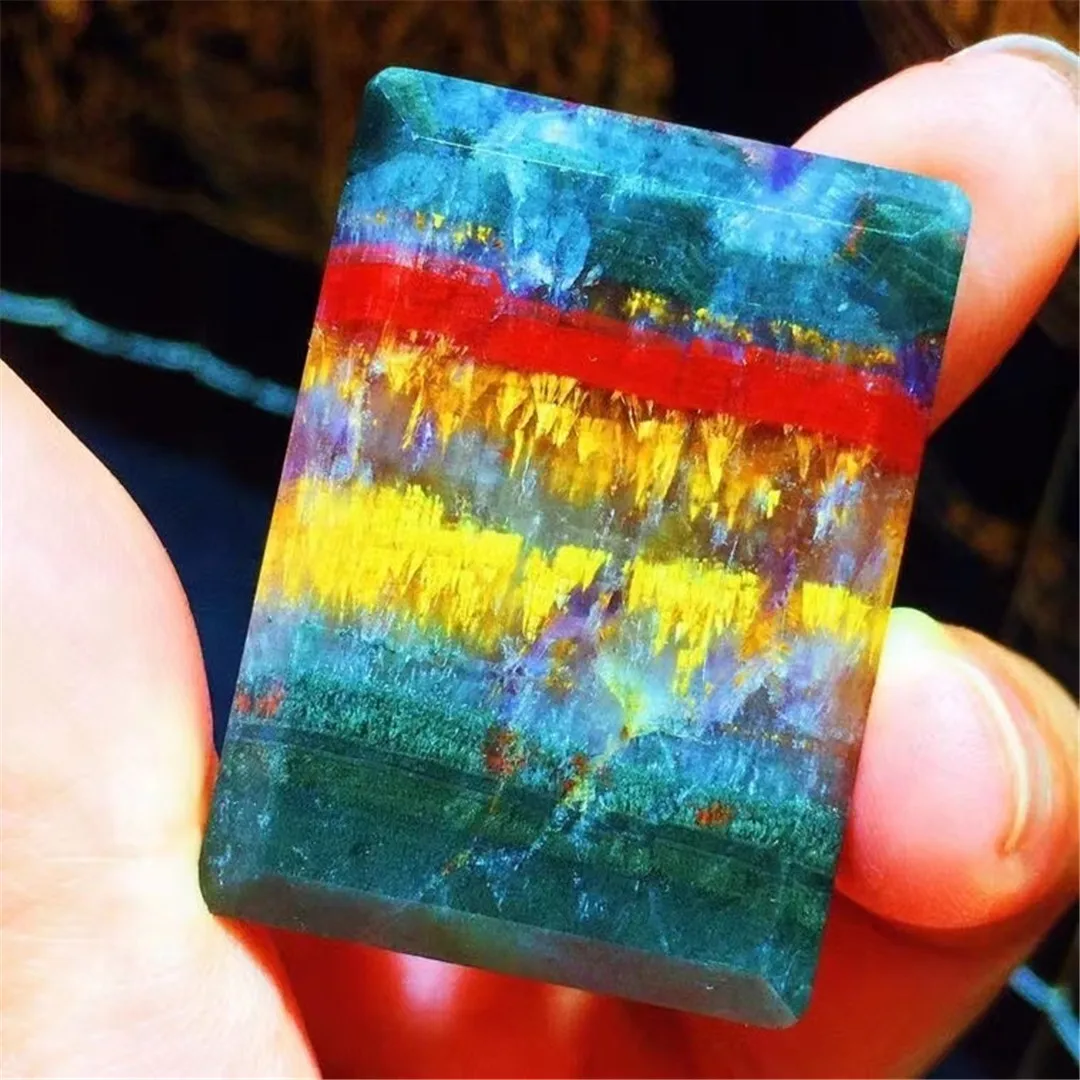 

Подвеска кварцевая из натурального ауралита, 23 дюйма, 37x27x8 мм