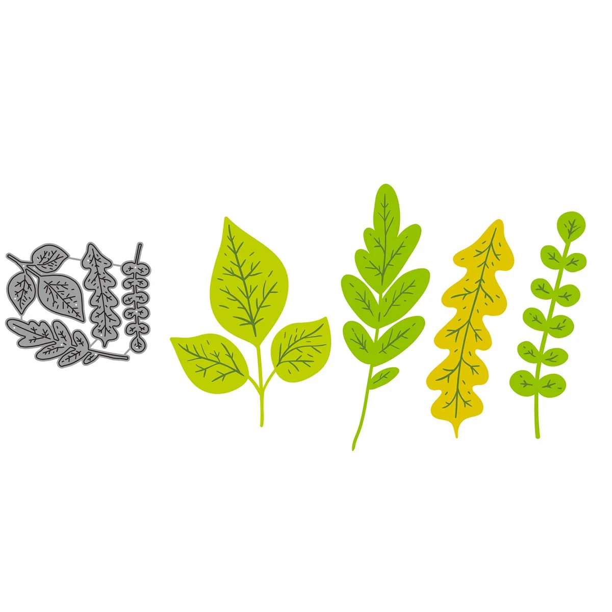 

Set Of Leaf Cartoon Leaves Metal Cutting Dies New Diy Emboss Stencil Scrapbooking Dies For Card Making 2021