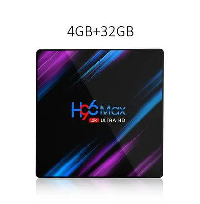 H96MAX 4GB 32GB H96 MAX RK3318 Smart tv Box Android 9,0 4 ГБ 32 ГБ 64 Гб стример медиаплеер 4K Netflix Youtube IP tv Set top Box H96MAX 2GB16GB - Цвет: H96MAX 4GB 32GB