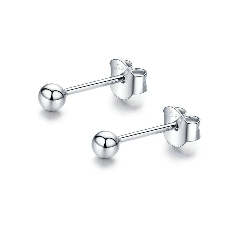 

European and American new hot selling small ball Women's Men's earrings simple style girl Stud earring all-match fashion jewelry