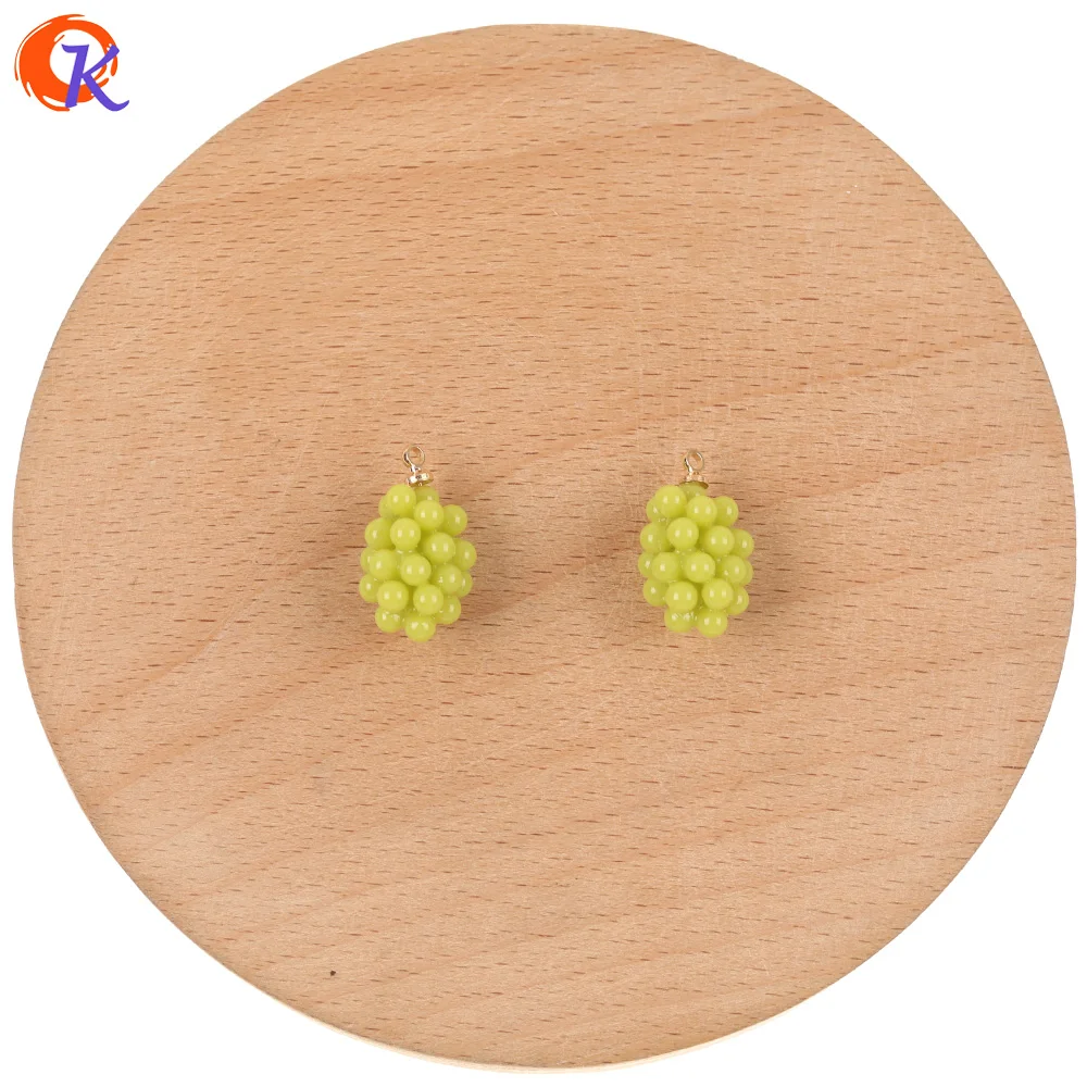 

Cordial Design 50Pcs Jewelry Accessories/DIY Parts/Beads Making/Resin Charms/Fruits Shape/Hand Made/Pendant/Earring Findings