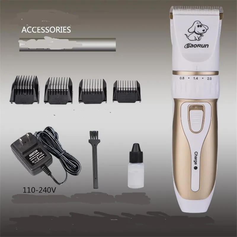 Профессиональная электрическая беспроводная машинка для стрижки собак ножницы