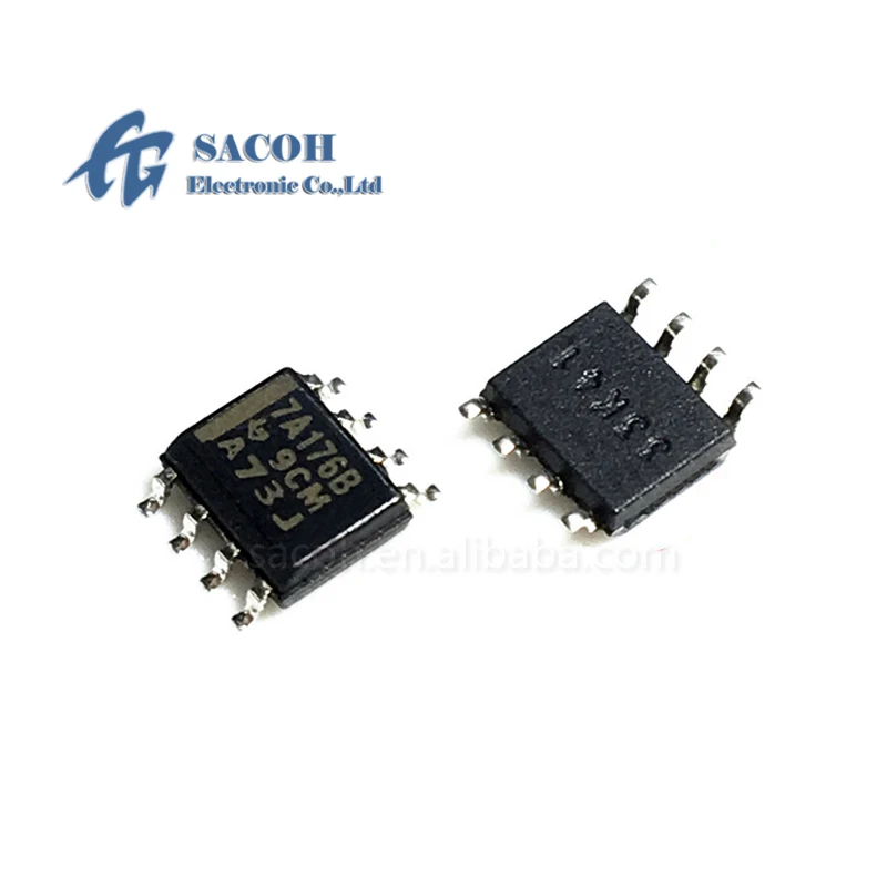 10PCS/lot New OriginaI SN75ALS176BDR 7A176B SN75ALS176BD or SN75ALS176AD 7A176A or SN75ALS176D 7A176 SOP-8 BUS TRANSCEIVERS