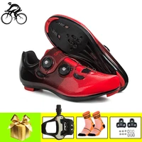 road bicycle sneakers men women zapatillas ciclismo cycling shooes brathable self locking supertar outdoor road bike shoes