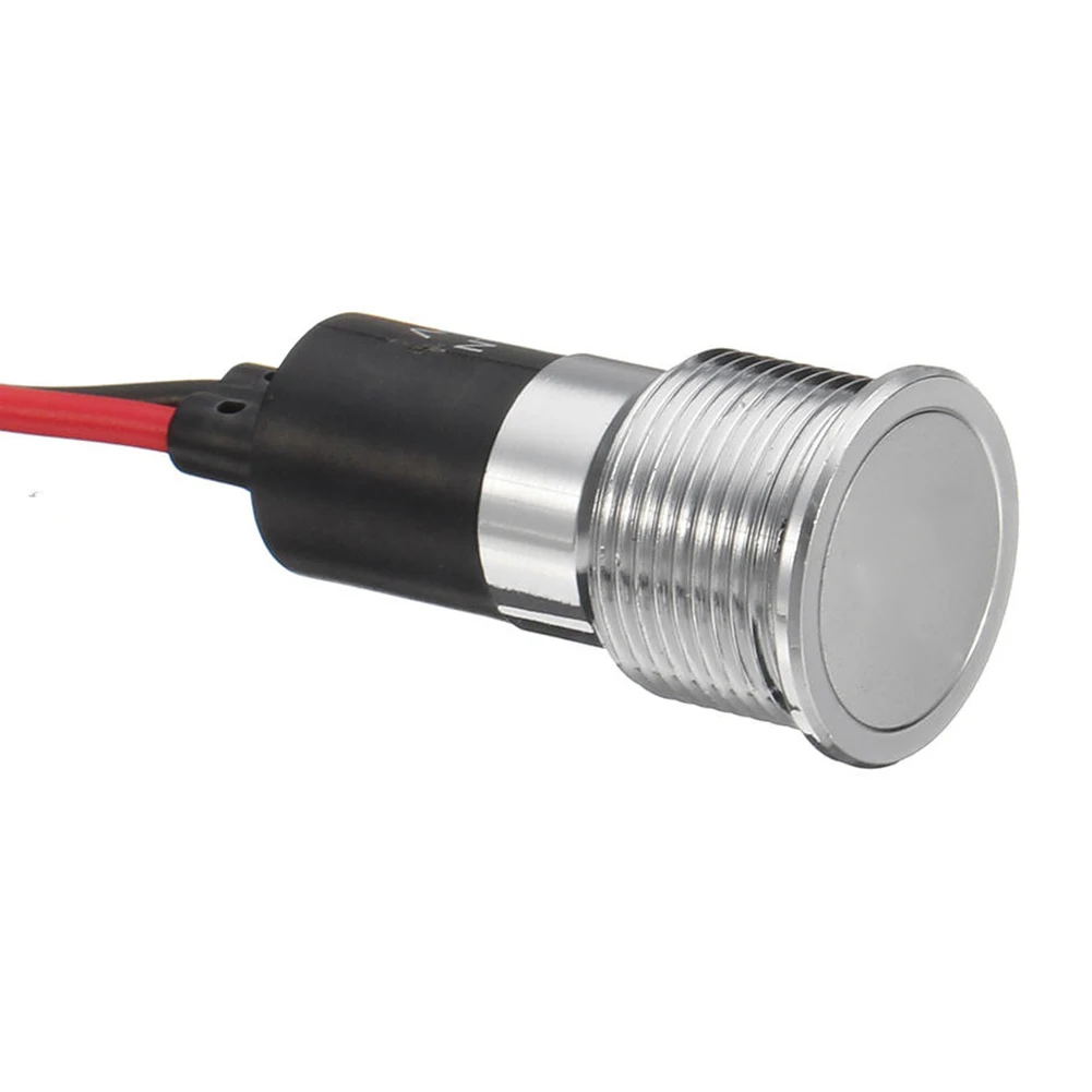 16 мм 12 В светодиодный индикатор сигнального прибора Предупреждение льный