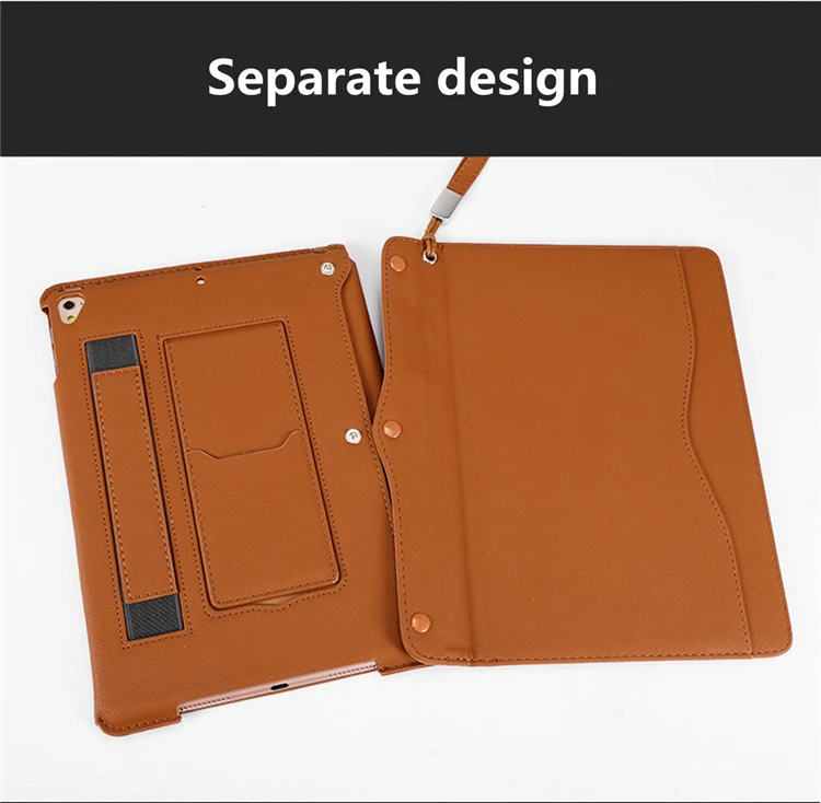Multi for iPad case 9.7 leather tablet case 5th 6th generation funda for iPad 5 6 Cover for iPad air 2 1 with hand strap